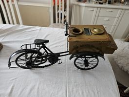 Vintage Ice Cream Velo Deko Objekt - Einzigartiges Sammlerst