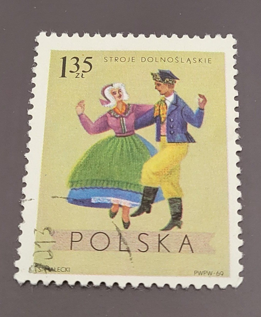 Tutti i francobolli: Polen 1969 briefmarke – Usato da St Gallen venduto da Stampsalshobby
