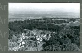 AK sw Romainmôtier VD vue aérienne ≈ 1980
