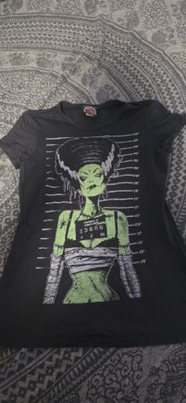 Too Fast Brand Gothic Women Shirt Gr.L