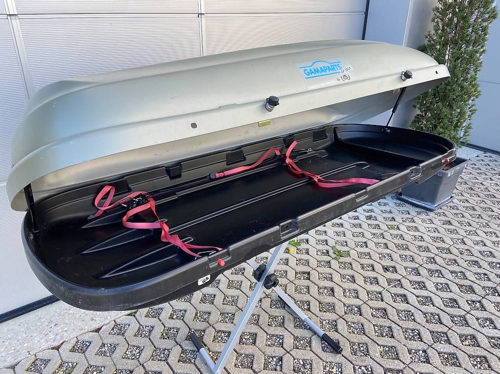 Box da tetto: Dachbox GP 350 Liter Volumen mit oder ohne Thule Träger – Usato da Leuzigen venduto da Doppelrad 4