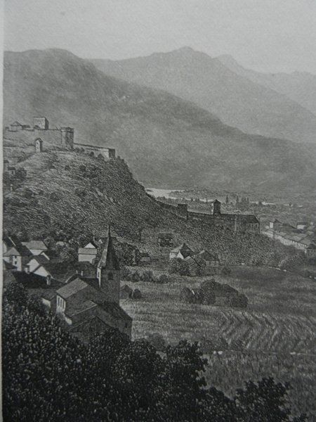 Incisioni: Bellinzona von Ringger – Usato da Risch venduto da Rischli15 3