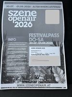 3-Tagespass Szene Openair