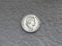 20 centimes/rappen 1960