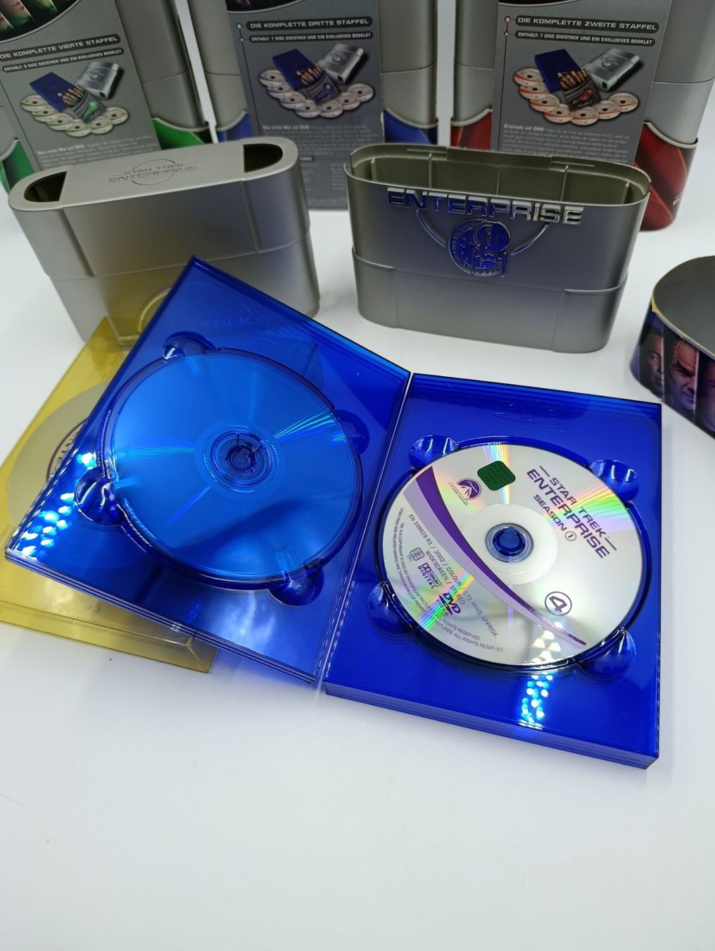 Alle DVDs: Star Trek Enterprise DVD Staffel 1-4 – Gebraucht aus Wil SG von Donaldus 4