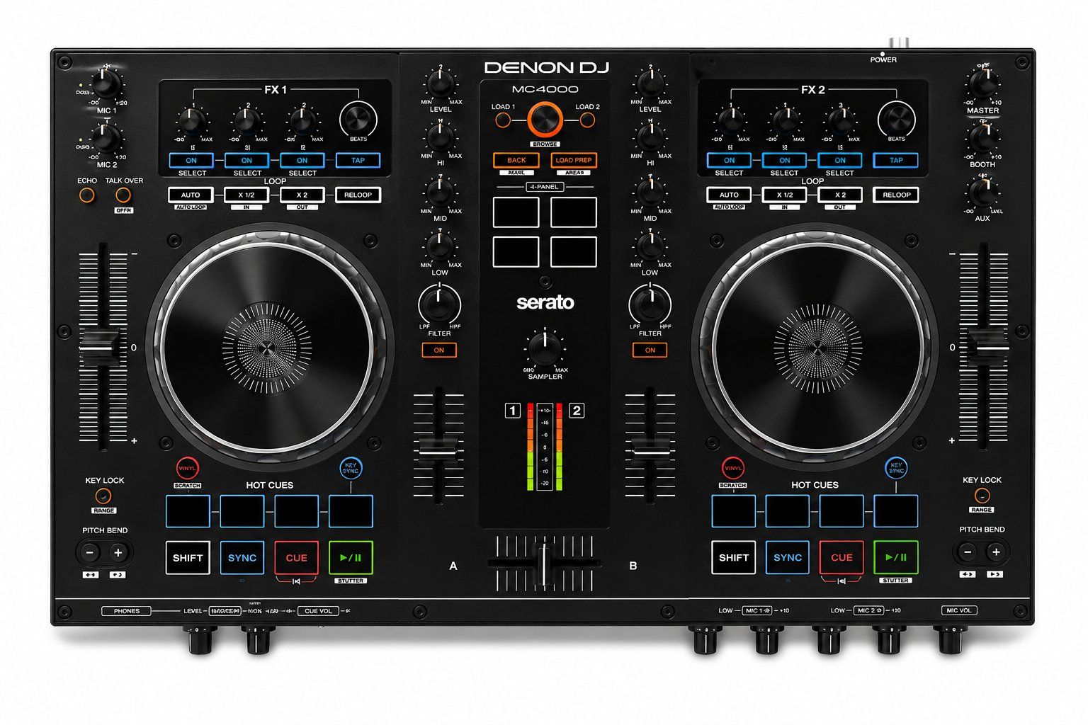 Denon Console di mixaggio: Denon DJ MC4000 Profi DJ Controller Serato  Top Zustand – Usato da Rüfenacht BE venduto da Kauflein