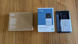 Ring Battery Doorbell Pro inkl. Solarladegerät <===
