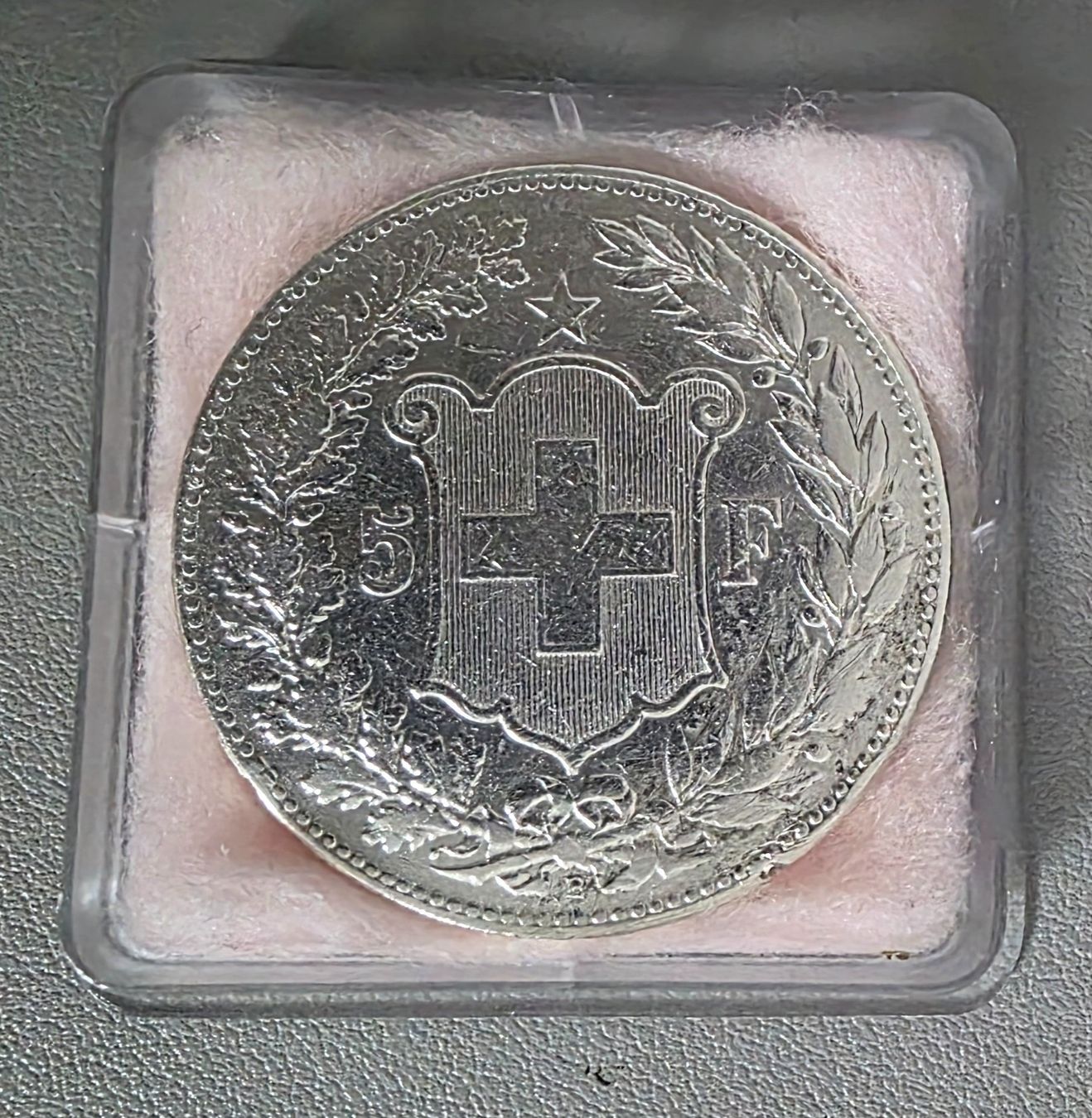 Alle Münzen: 5 Fr. 1890 - 25 gram – Gebraucht aus Niederuzwil von 262305 3