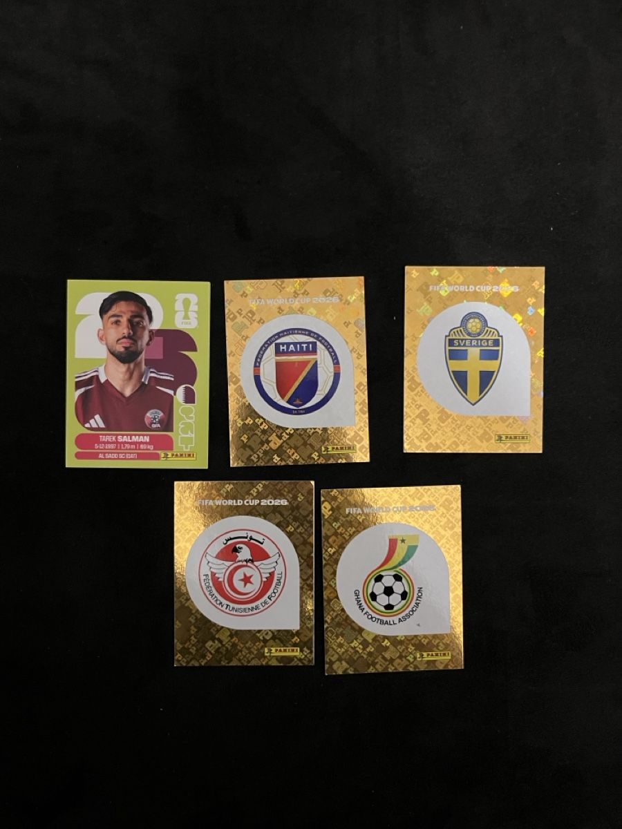 Panini Carte collezionabili: 5 Panini Sticker FIFA World Cup 2026 – Nuovo (secondo la descrizione) da Stäfa venduto da greety1981