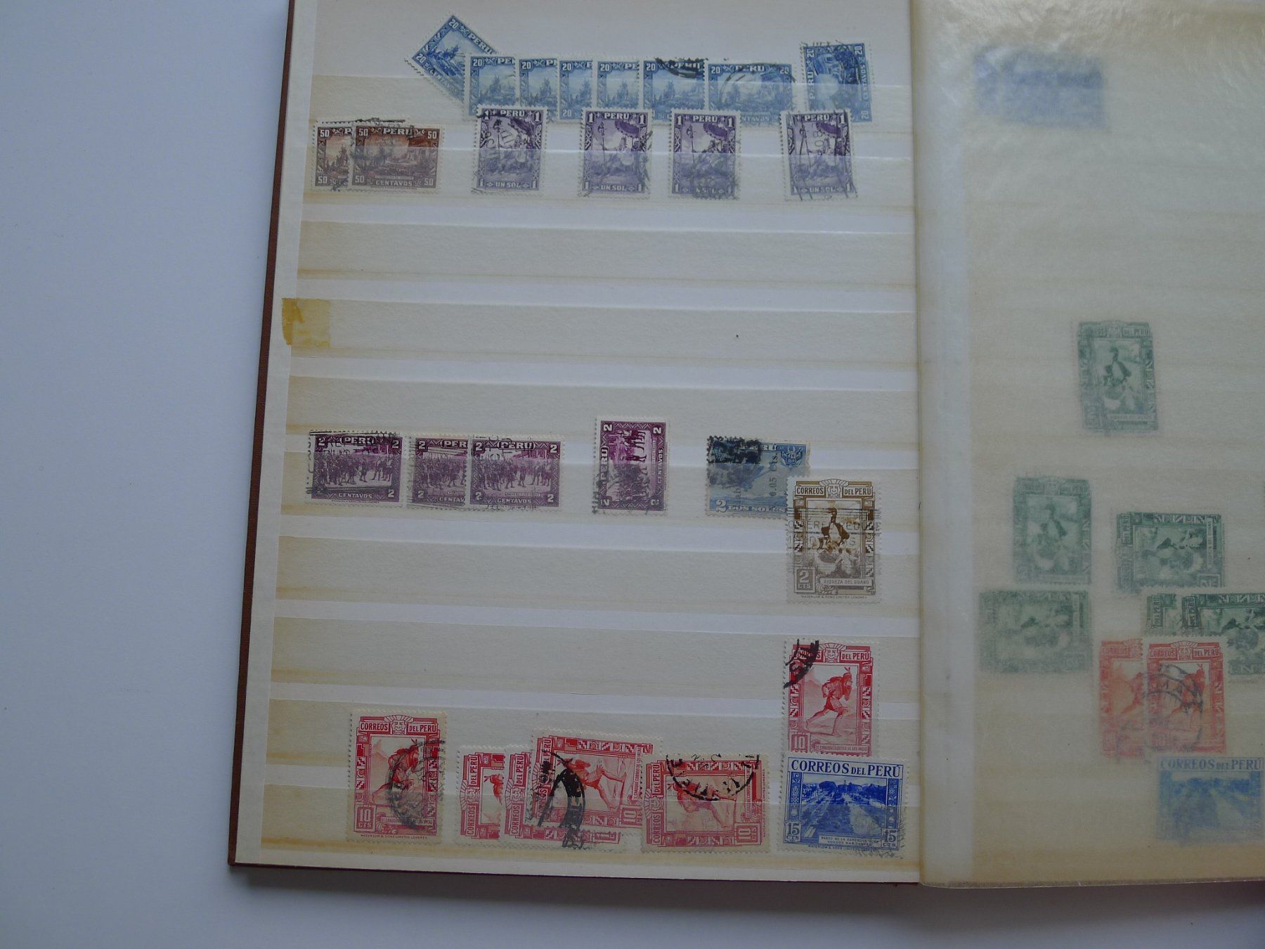 Tutti i francobolli: ein Album mit Briefmarken von Peru – Usato da Dagmersellen venduto da q1w2e3r4 6