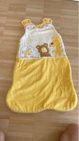Winter Baby sleeping bag yellow with animal motifs acceptabl