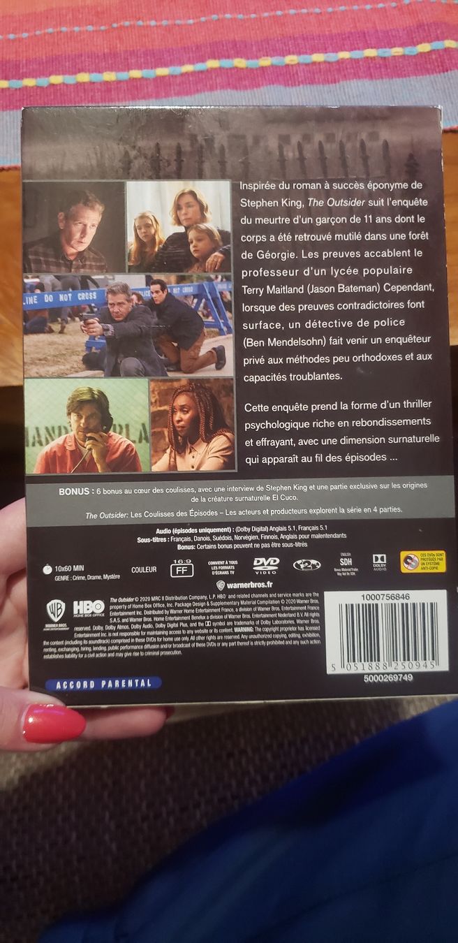 Tutti i DVDs: The outsider 3 dvd – Usato da Le Séchey venduto da Jill93 1