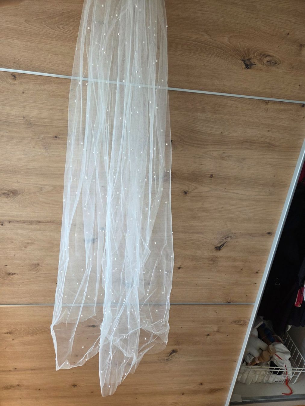 Accessoires pour cheveux: Poirier Schleier mit Perlen 120cm – D'occasion à Zollikon par Alicebunn 2