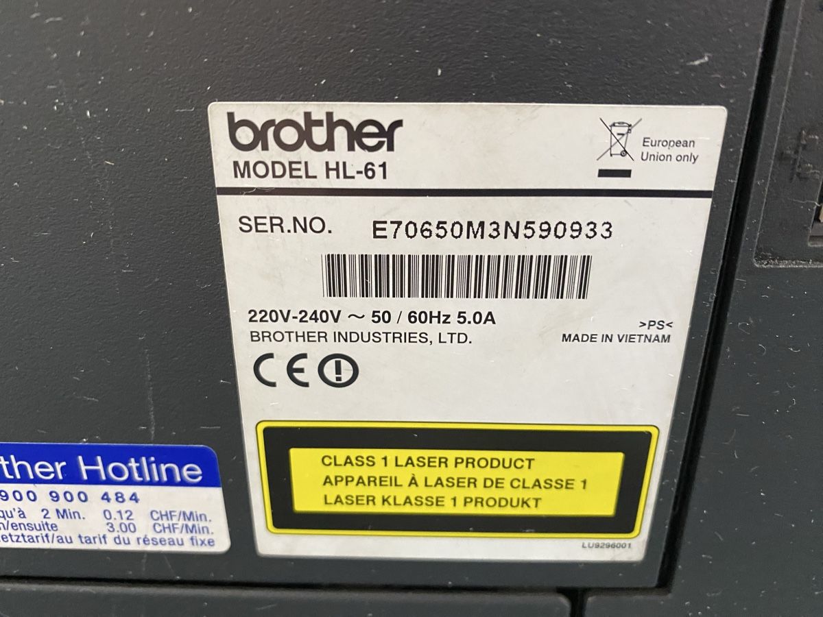 Brother Stampanti: Drucker HL-6180DW von Brother – Usato da Hägglingen venduto da Karin0802 5