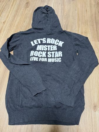 Grauer Hoodie Gr. 170/176