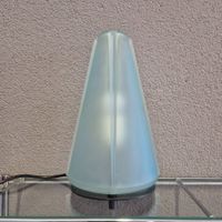 Vintage Tischleuchte Tischlampe Glas Lampe