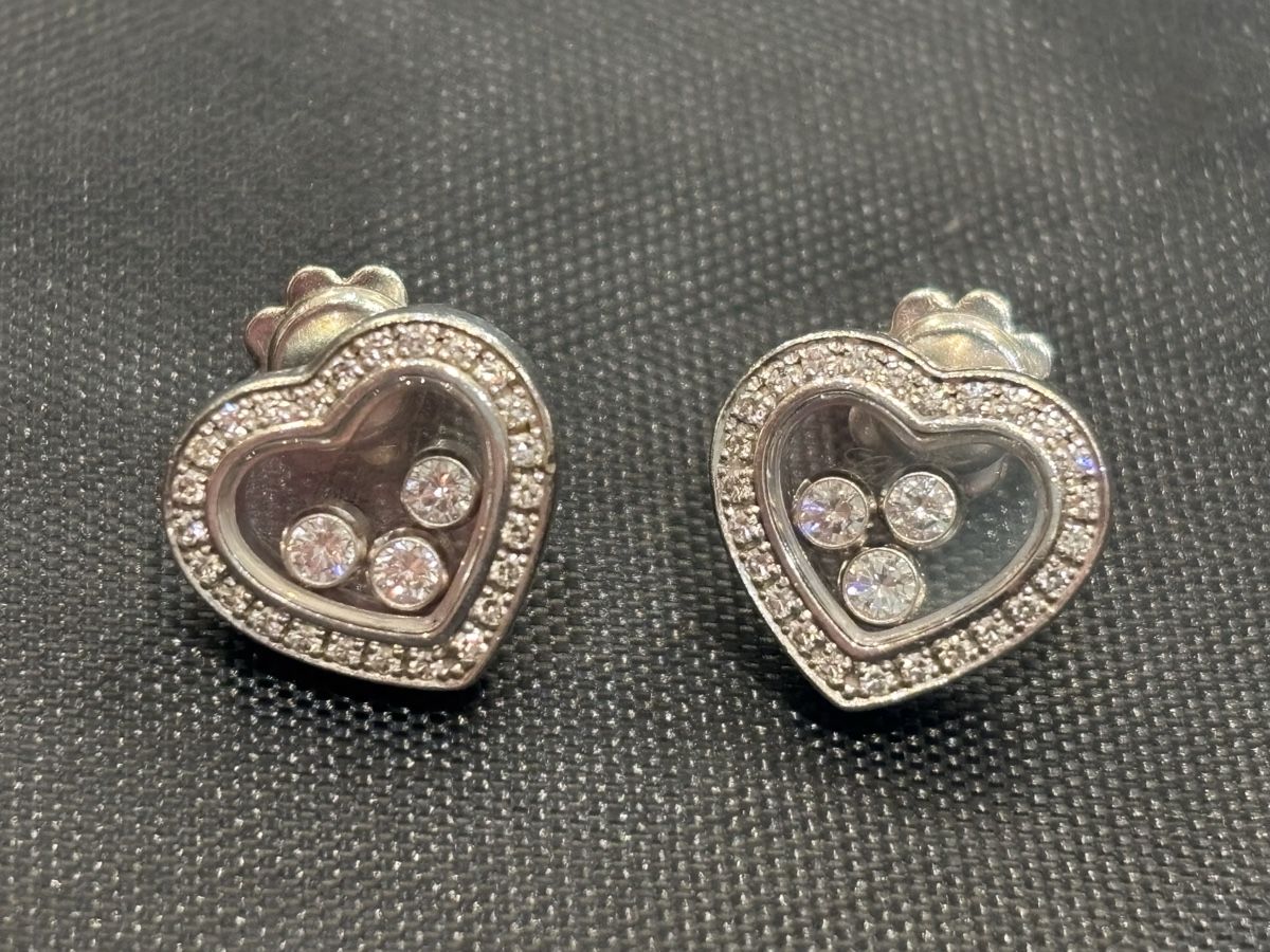 Chopard Boucles d'oreille: Orecchini Chopard in oro e diamanti – D'occasion à Mendrisio par TicinoWatchLab