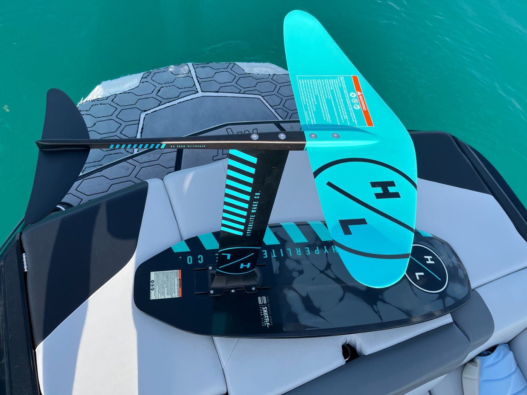 Planches de surf: Hyperlite Shuttle & Booster 1300 Wakefoil Komplettset – D'occasion à Arbon par Honemarc 5