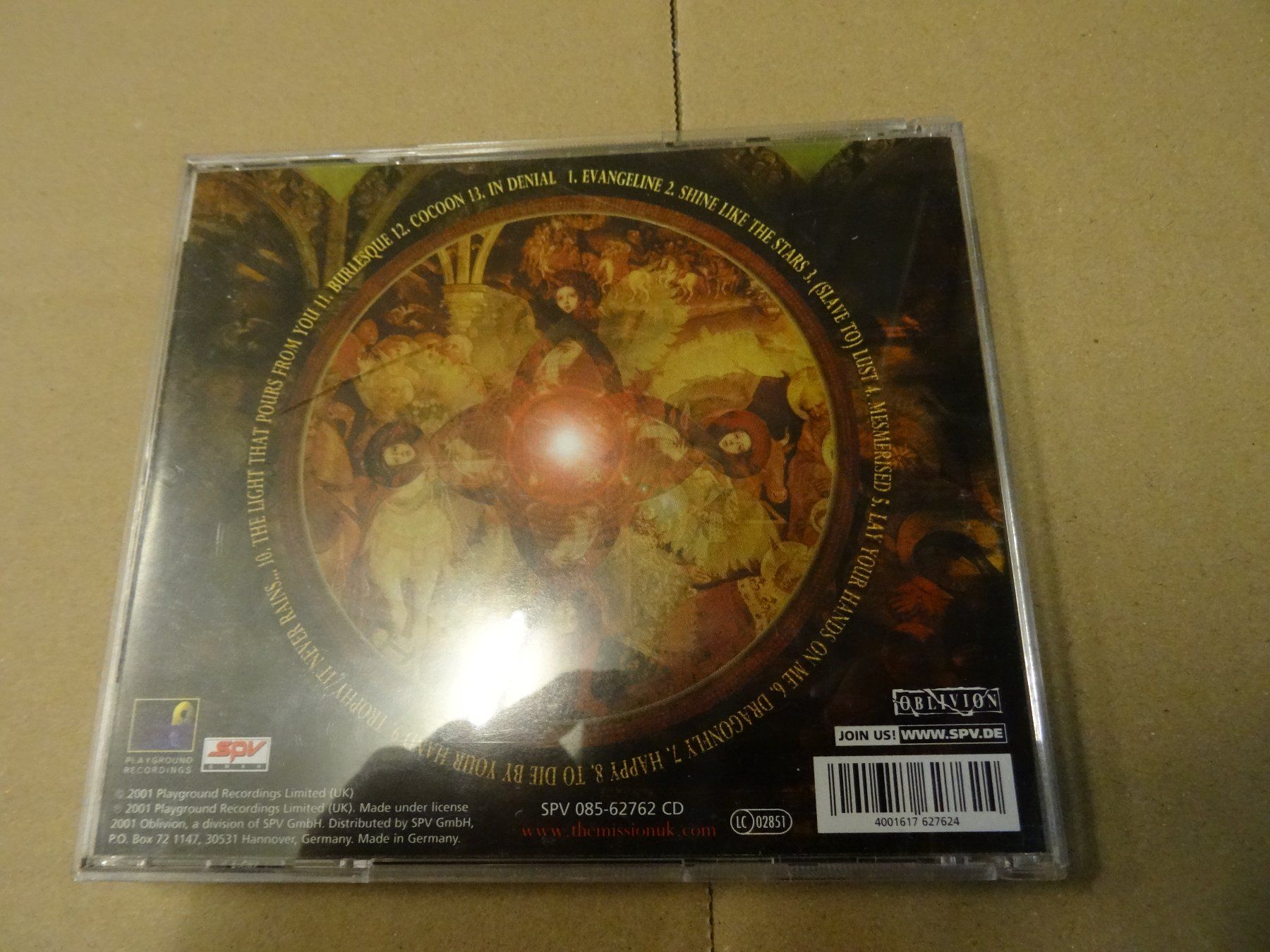CDs: The Mission - Aura CD – D'occasion à Olten par Disc-Ausverkauf 1