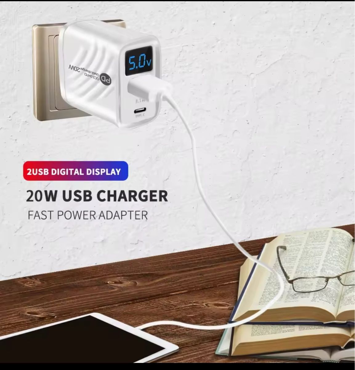 Caricabatterie: Schnellladeadapter USB-C 20W – Nuovo e nell'imballaggio originale da Kloten venduto da digi-Galaxy 1