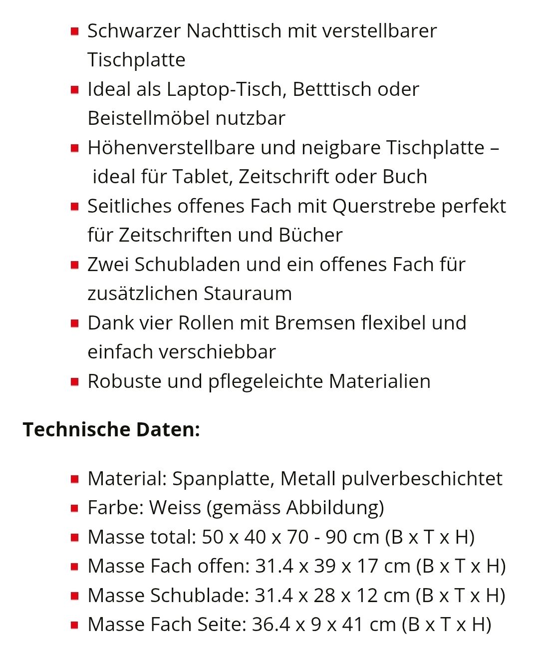 Scrivanie: Flexibler Laptoptisch mit Schubladen, höhenverstellbar – Usato da Küssnacht am Rigi venduto da Lilibeth 4