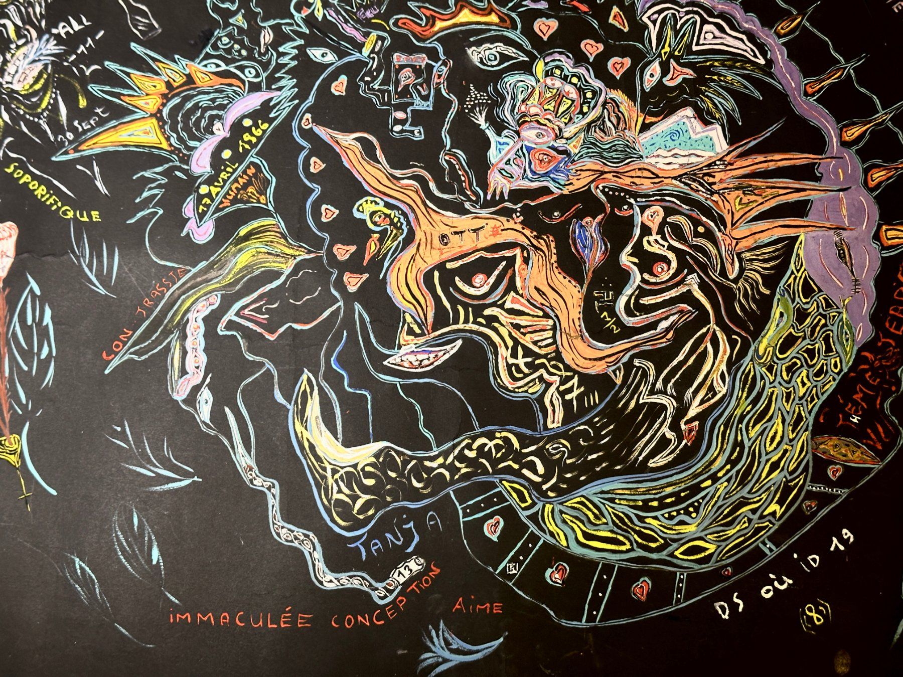 Tableaux: Peinture techniques mixtes sur papier. Signée – D'occasion à Morges par magicle 2