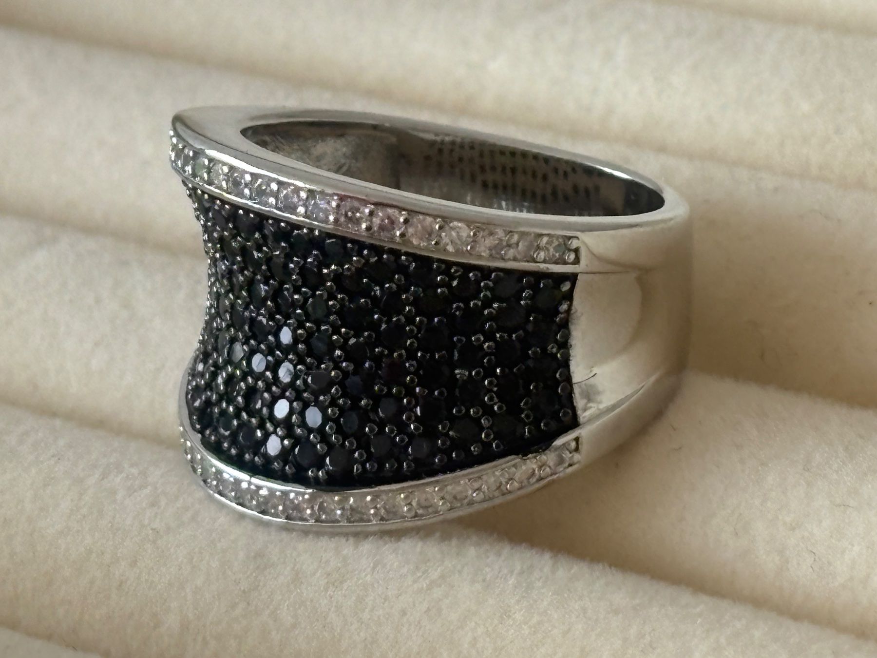 Anelli: Luxus Elegante Gr:64 Ring mit  Zirkonia Farbe: Silver – Nuovo (secondo la descrizione) da Biel-Bienne venduto da Roserosse13 2