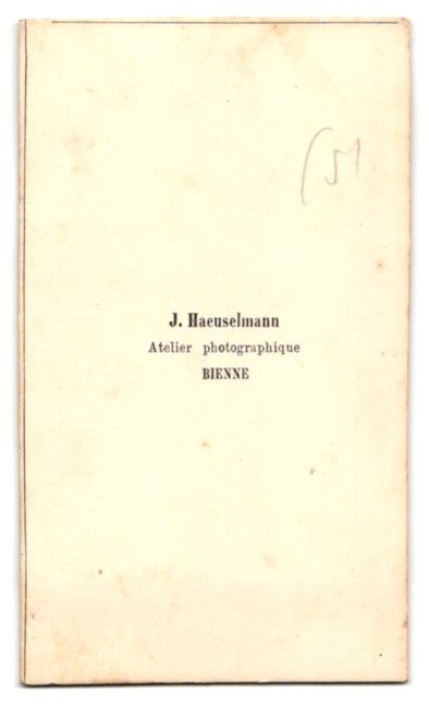 Fotografie & Manifesti: Fotografie J. Haeuselmann, Bienne, Elega – Usato da Berlin venduto da bartko-reher 1