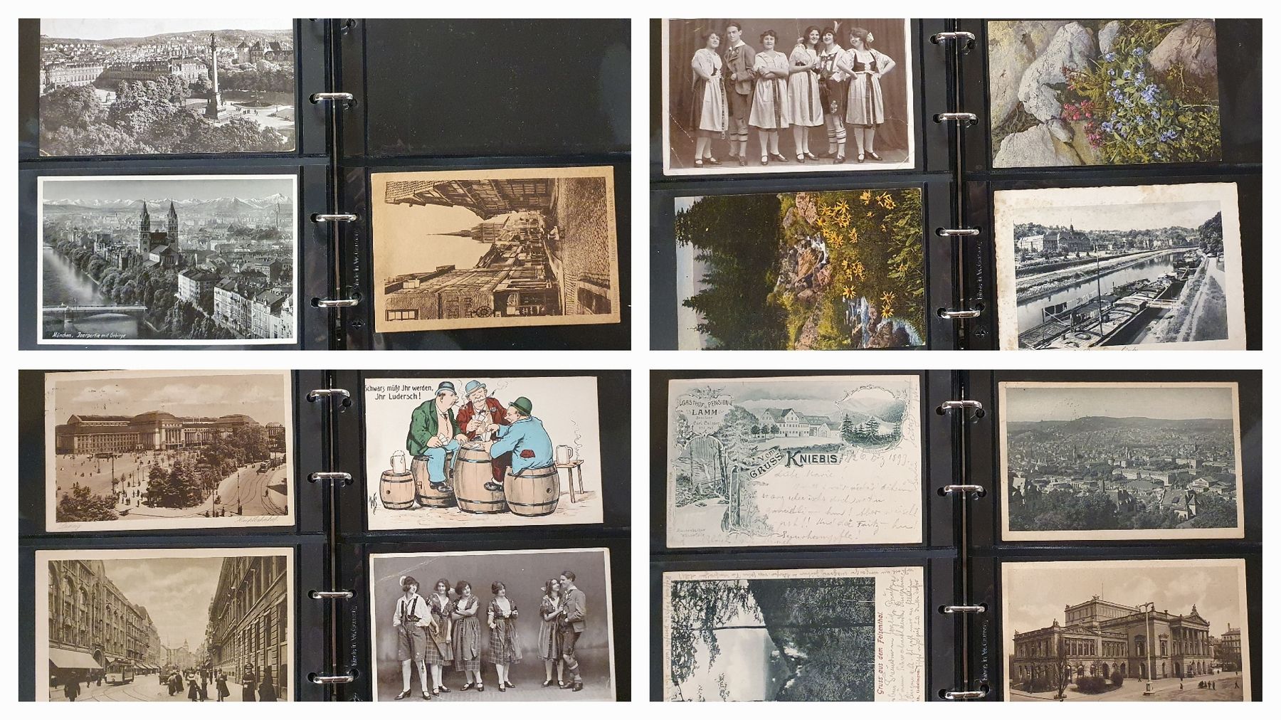 Cartoline postali: Album mit alten Ansichtskarten Deutschland – Usato da Kreuzlingen venduto da Rschweiz1 8