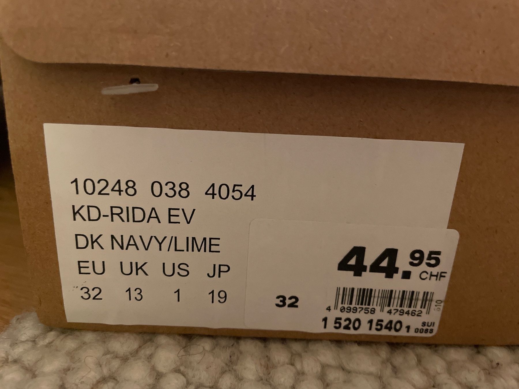 Chaussures hommes: Kangaroos Hallenschuh gr. 32 – Neuf avec emballage d'origine à Oberrohrdorf par Con_8pnq 3