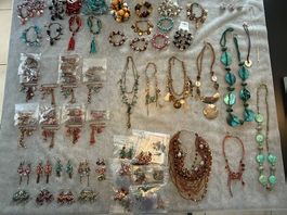 Lot de bijoux à 2.-/pc