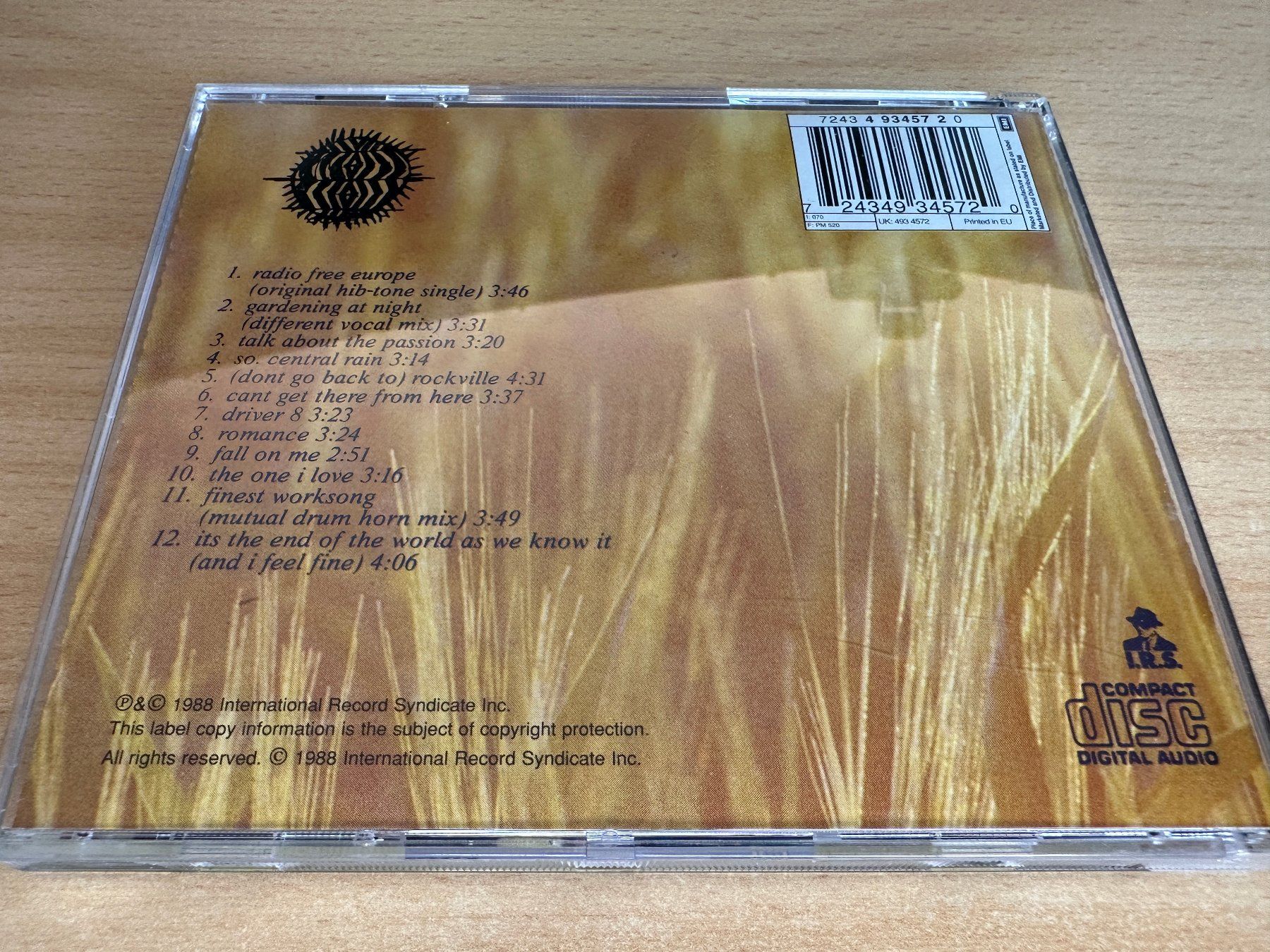 CD: R.E.M. – Eponymous – Usato da Rikon im Tösstal venduto da Alpenmutz 1