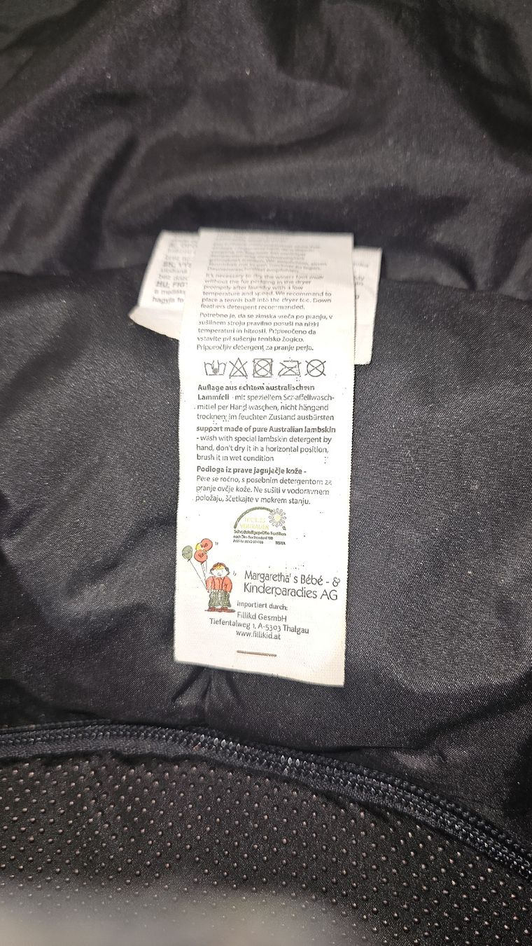 Poussette: Winter-Fußsack – D'occasion à Eglisau par ruscyo12 2