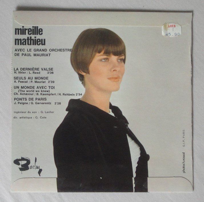 Dischi in vinile: MIREILLE MATTHIEU SINGLE in TOP ZUSTAND – Nuovo (secondo la descrizione) da Bern venduto da Mekongbeach