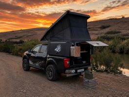 Pickup Camper mit Fiftyten Truckbed Camper Wohnkabine
