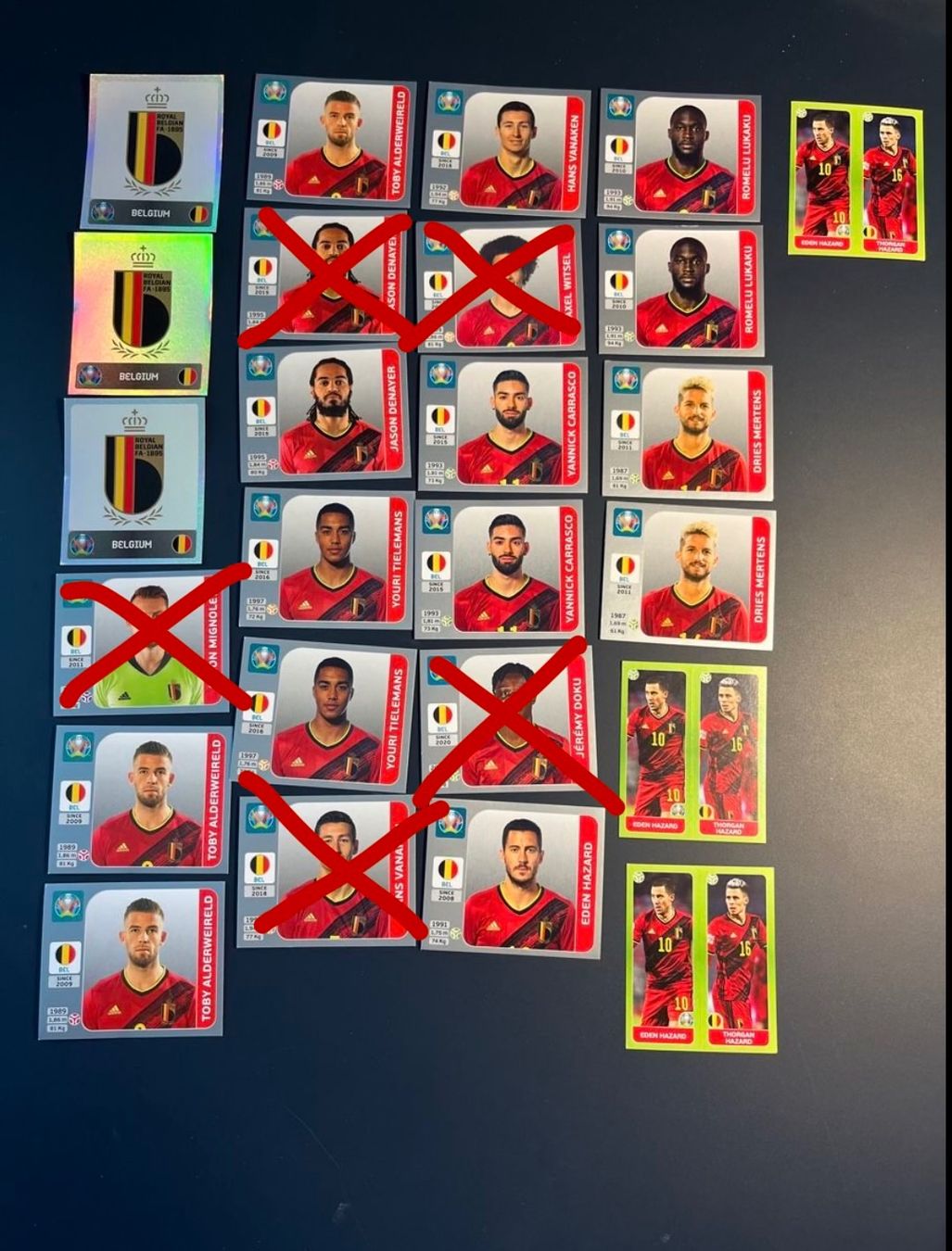 Panini Sammelbilder & Trading cards: Panini Sticker Euro 2020 - Belgien – Neu (gemäss Beschreibung) aus Lupsingen von sil_l6wg
