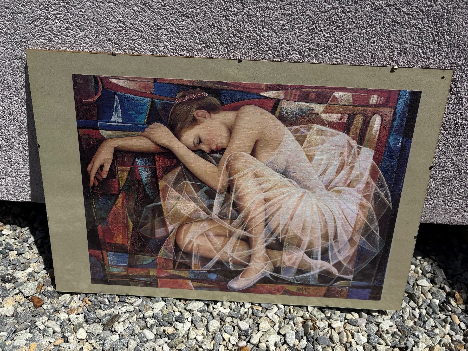 Leinwände & Keilrahmen: Tableau image danseuse – Gebraucht aus Grône von natatou