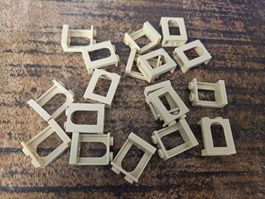 lego 90195 lot de 18 pièces Tan Window 1 x 2 x 2 Castle