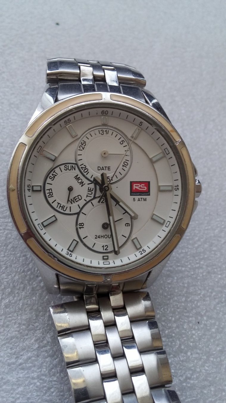 Orologi: RS Quarz Edelstahl Uhr – Usato da Zürich venduto da sendbad 1