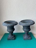 Mini-Gusseisen-Urnen-Pflanzgefäße für den Garten