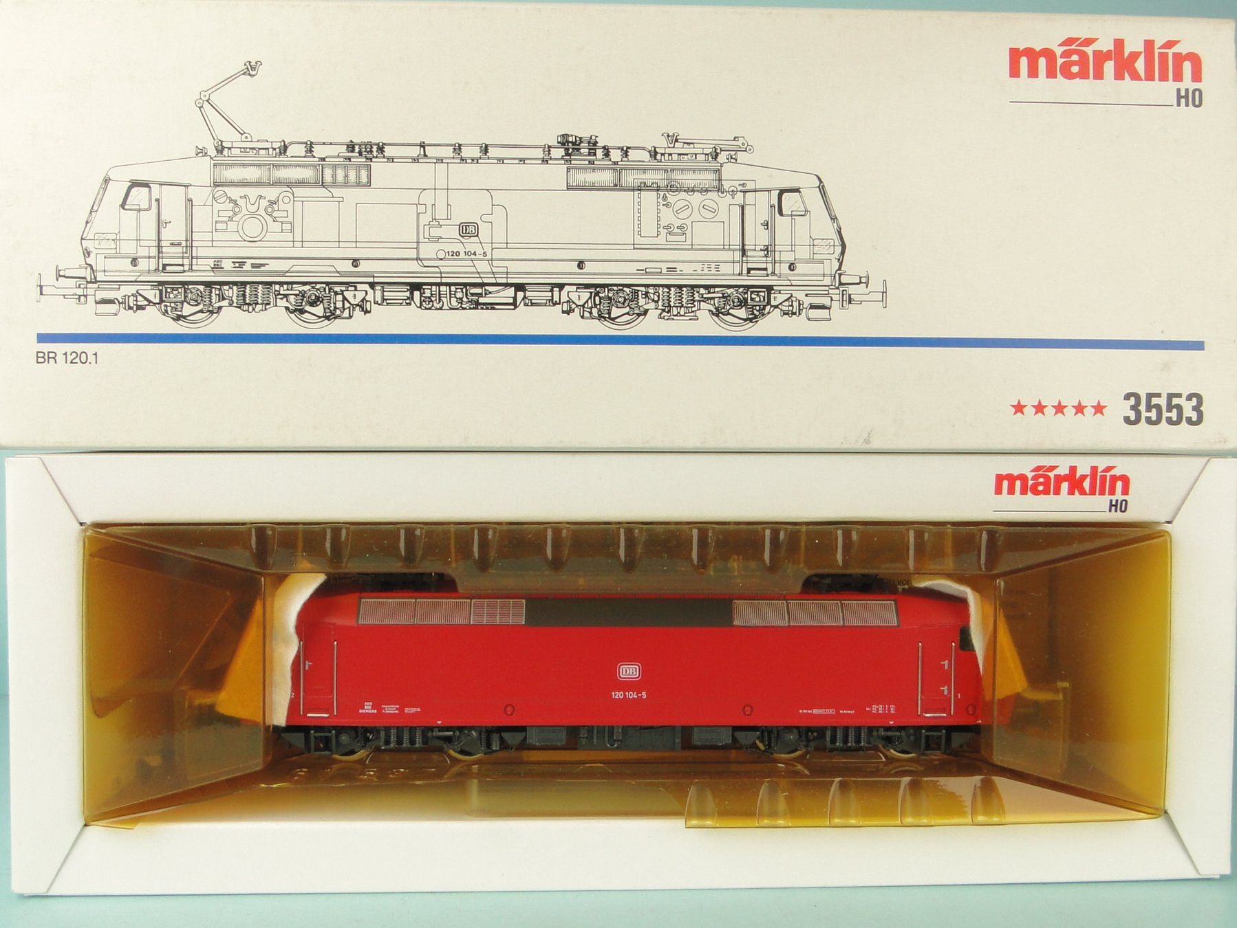 Märklin Modellini di ferrovie: Märklin 3553 BR 120.1, MFX – Usato da Bülach venduto da cann11 6