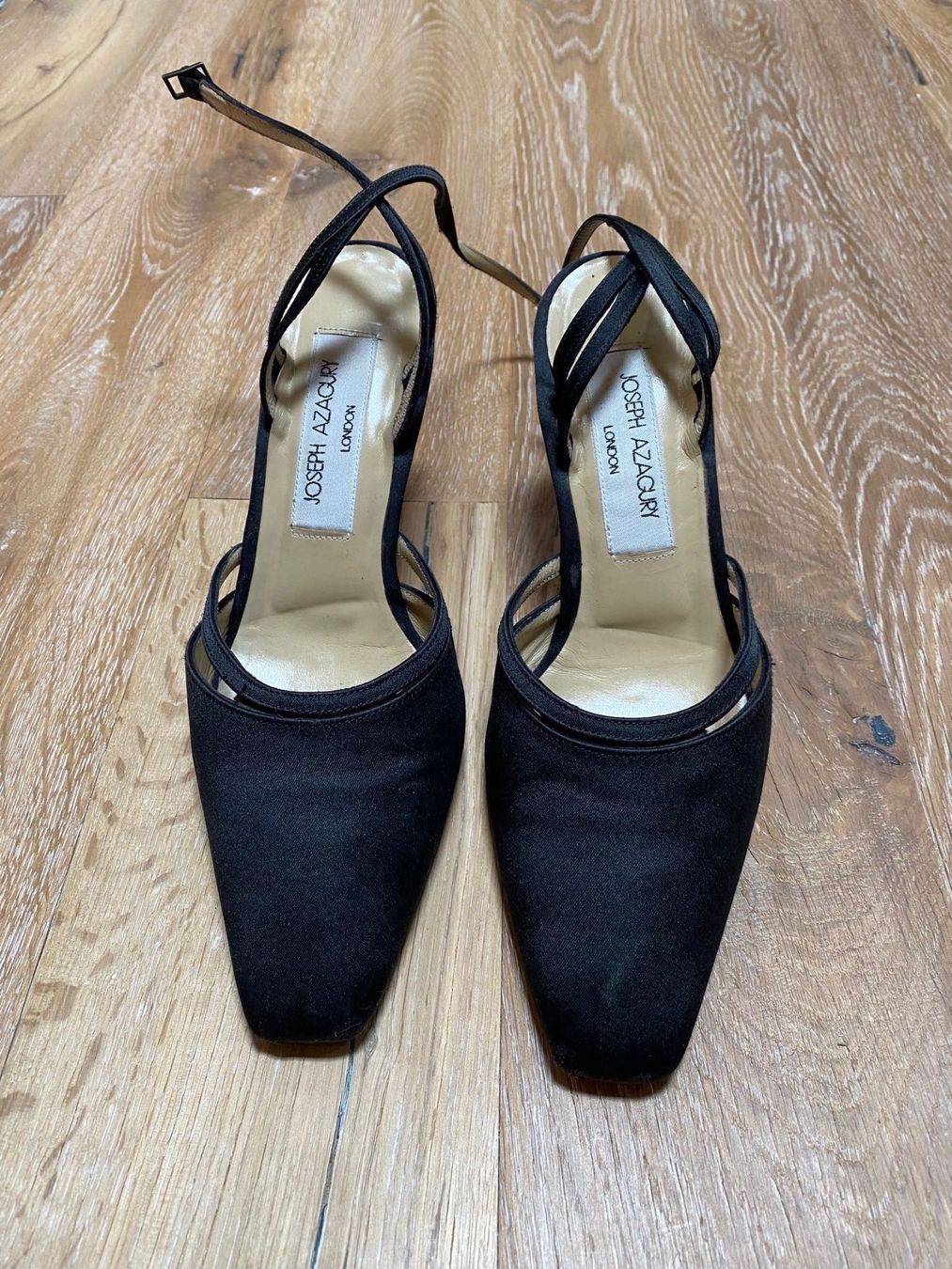 Scarpe da donna: Belles chaussures noires de soirée  'Joseph Azagury' – Usato da Grund b. Gstaad venduto da PlageNeige