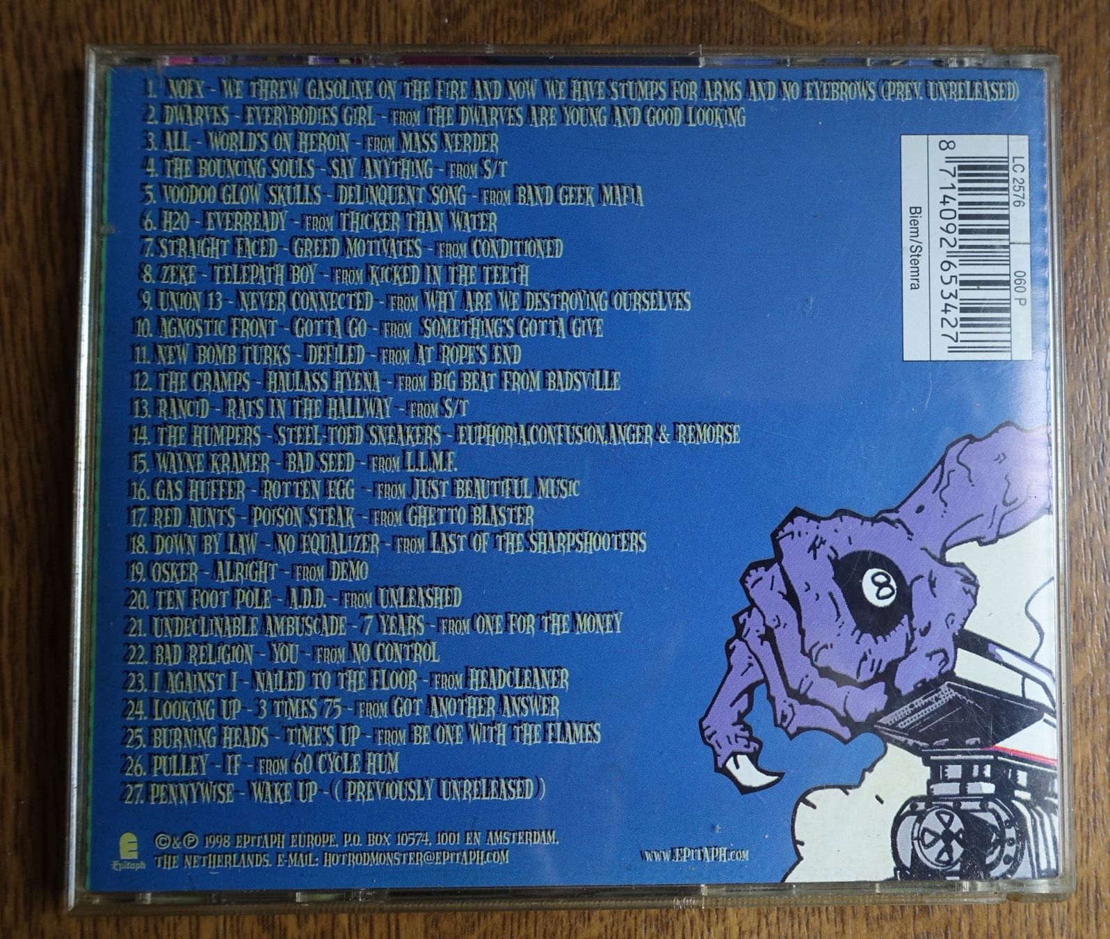 CD: Punk-O-Rama III - D2 – Usato da Sessa venduto da discoverymedia 1