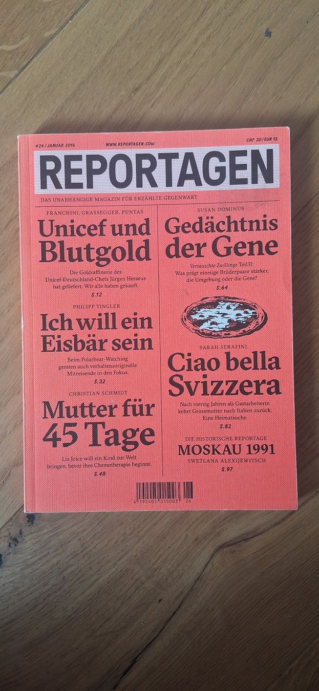 Zeitschriften & Magazine: Reportagen #26 – Gebraucht aus Olten von Ahandreina