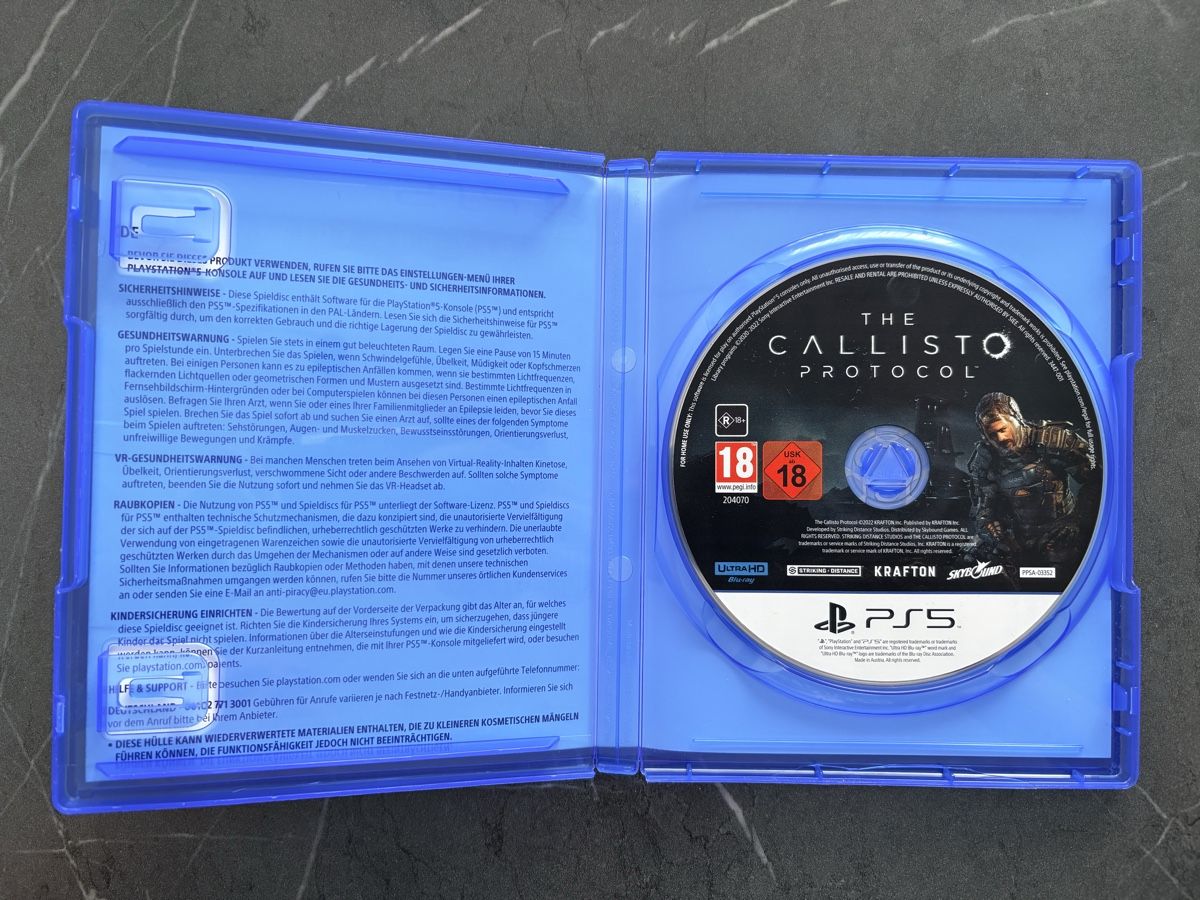 Sony Giochi: "The Callisto Protocol" für die PS5 – Usato da Solothurn venduto da M_A_R_C_O_ 2