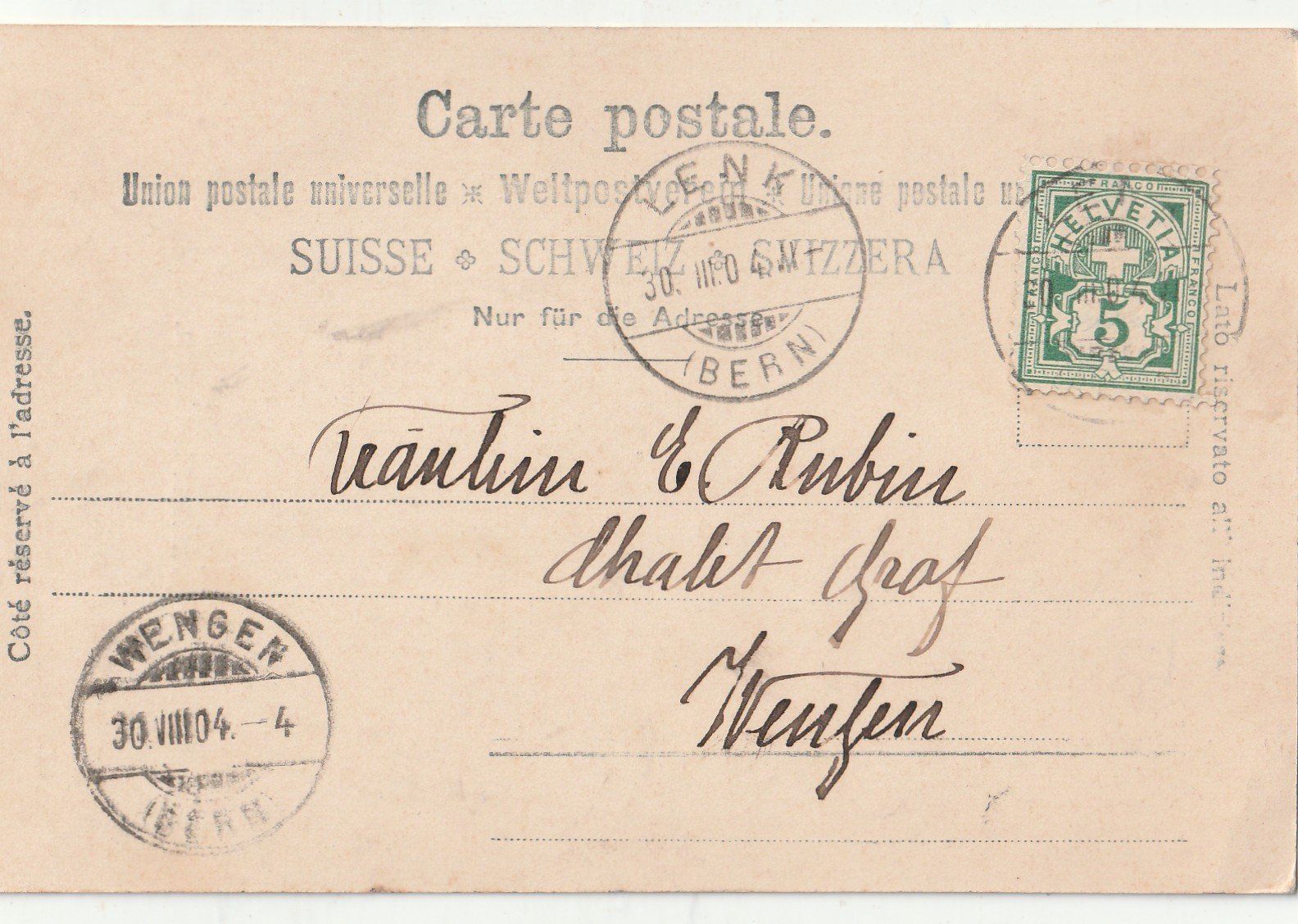 Cartoline postali: Rätzlialp – Usato da Lumbrein venduto da made02 1