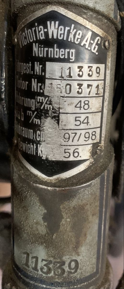 Sachs Altro: Altes Motorrad Sachs Victoria 97ccm – Usato da Goldingen venduto da Bergler012 9