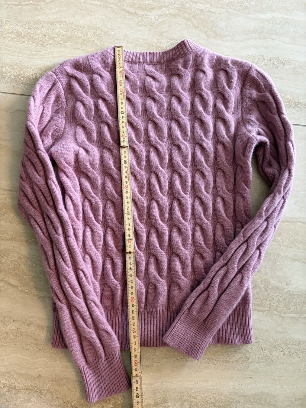 Max Mara Pullover & Sweatshirts: Max Mara Zopfstrick Pullover Mauve Kaschmir – Gebraucht aus Kreuzlingen von Jea_luxe 5