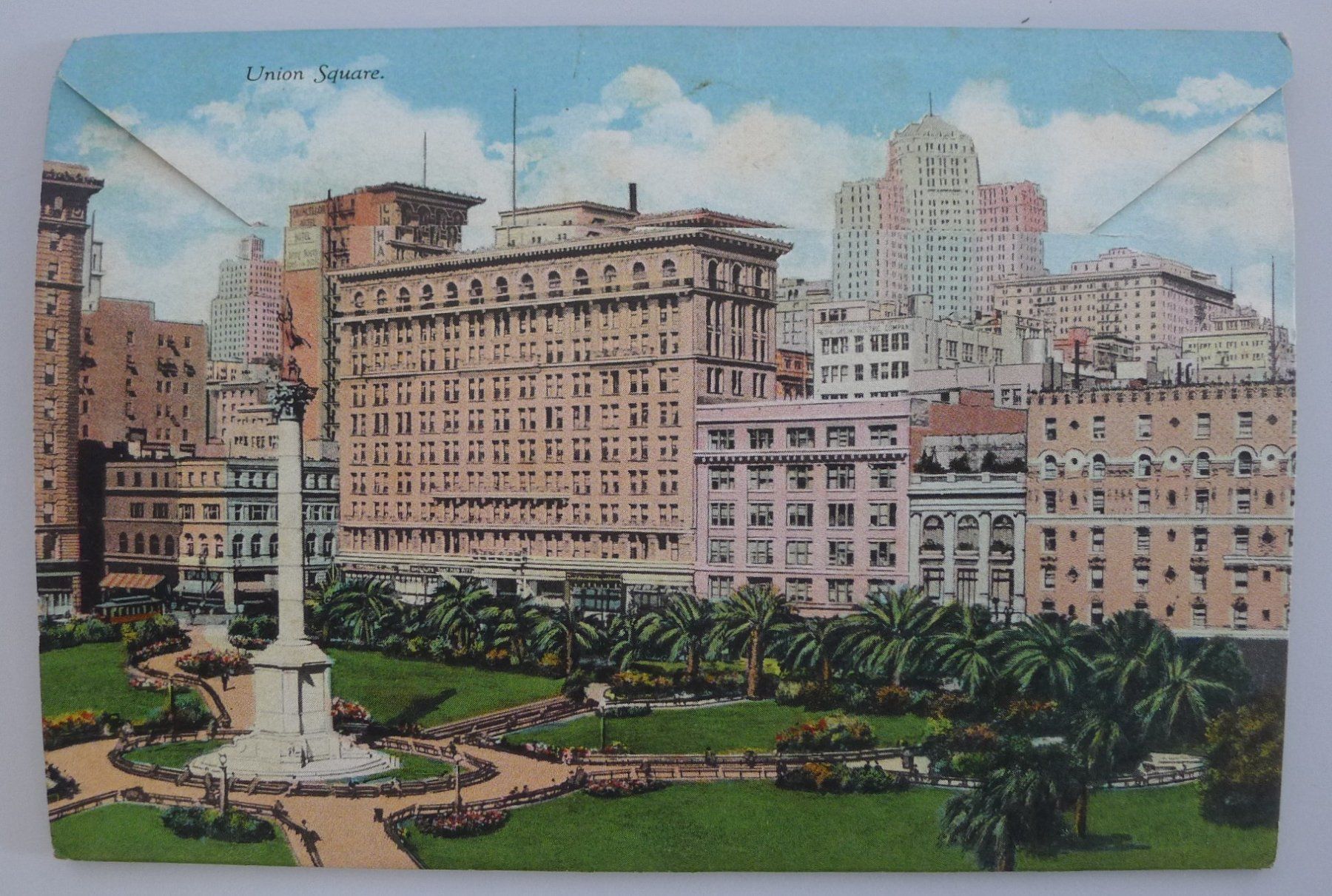 Cartoline postali: 1928, Leporello San Francisco +Panorama- & Einzelansichten – Usato da Sursee venduto da Luzernerraute 9