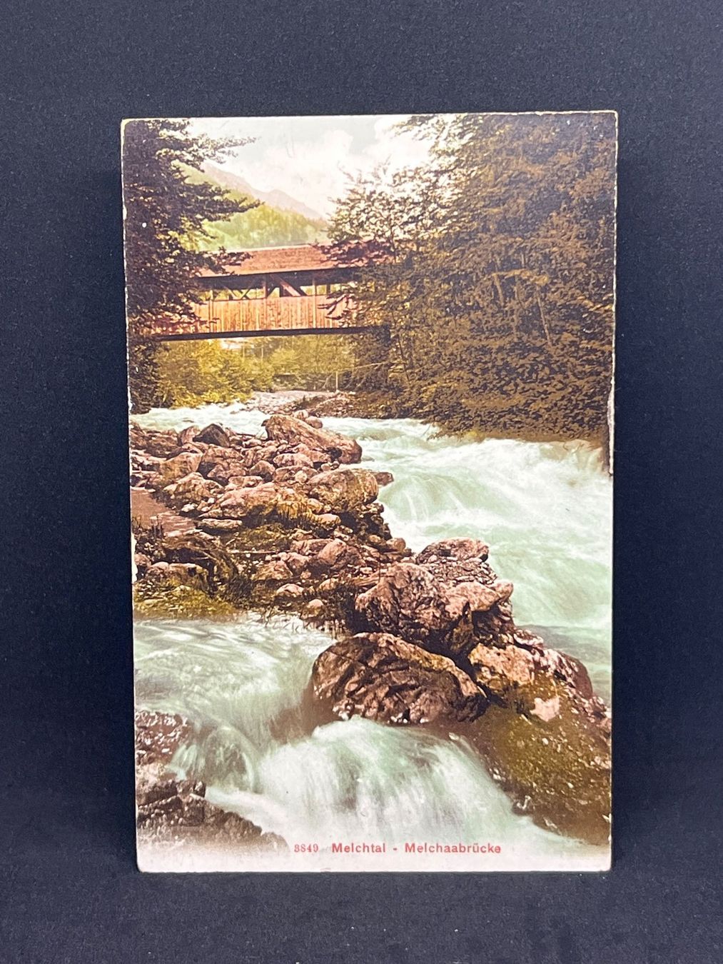 Cartoline postali: Melchtal - Melchaabrücke – Usato da Widnau venduto da Brusi9